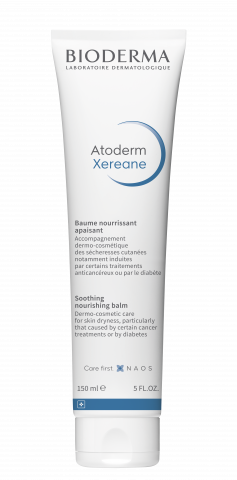 BIODERMA produkta foto, Atoderm Xereane T150ml, nomierinošs, barojošs balzams ādai, kas kļuvusi sausa ārstēšanas procedūru vai patoloģiju dēļ