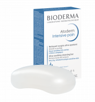 BIODERMA produkta foto, Atoderm Intensive Pain 150g, attīrošas ziepes sausai ādai