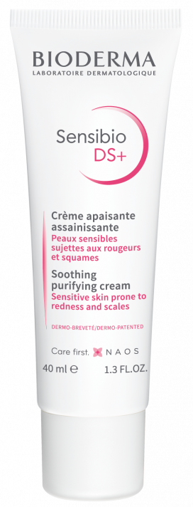 BIODERMA produkta foto, Sensibio DS+ Creme 40ml, nomierinošs krēms jutīgai ādai